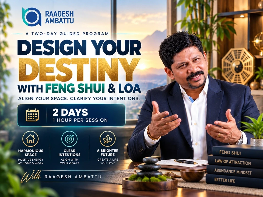 Design Your Destiny with Feng Shui and Law of Attraction